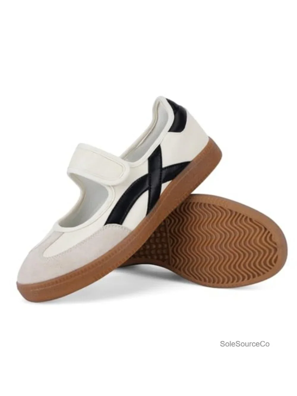 Women's Mary Jane Slip On Tennis Shoes Lightweight Walking Casual Fashion